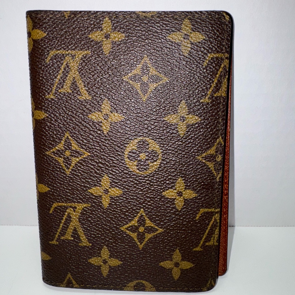 Louis Vuitton Vintage Wallet/ Passport Holder Bi-Fold Monogram